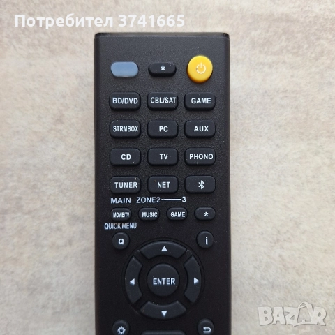 Дистанционно за ресивър Onkyo RC-911R, снимка 2 - Ресийвъри, усилватели, смесителни пултове - 52501189