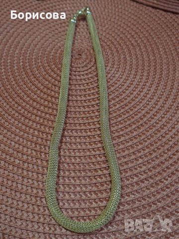 Елегантно сребърно колие , снимка 3 - Колиета, медальони, синджири - 38989948