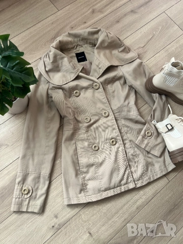 Къс тренчкот, снимка 2 - Якета - 52255269