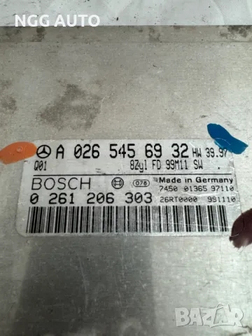 Компютър Двигател за Mercedes Benz W220 S500, A 026 545 69 32, 0 261 206 303, 0265456932, 0261206303, снимка 2 - Части - 48761024