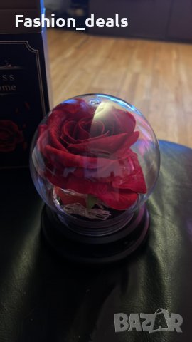 Нова роза с LED светлини с кутия Подарък за жена приятелка гадже Годишнина, снимка 8 - Романтични подаръци - 39791638