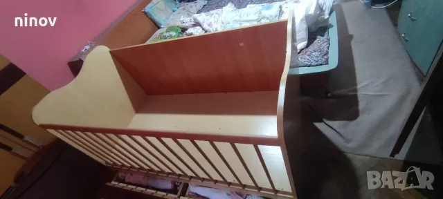 Дечко легло с шкафове , снимка 5 - Бебешки легла и матраци - 50411346