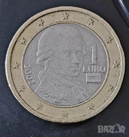 1 евро 2002 Австрия 