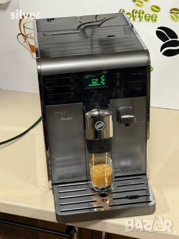 Кафемашина кафе автомат Saeco moltio с гаранция, снимка 4 - Кафемашини - 53002012