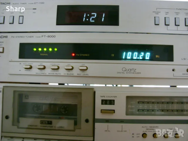 Hitachi -5 компонента, снимка 9 - Ресийвъри, усилватели, смесителни пултове - 55801110