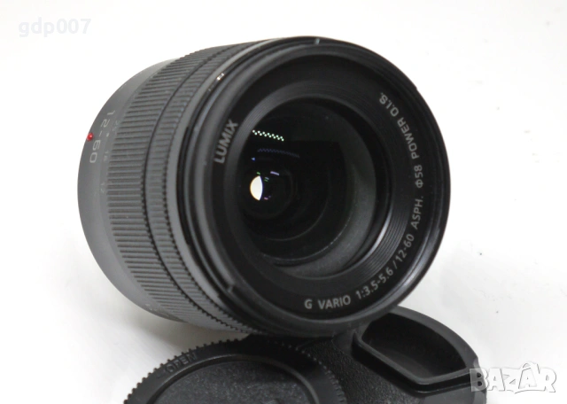 Обектив Panasonic Lumix G Vario 12-60/F3.5-5.6 POWER O.I.S., снимка 4 - Обективи и филтри - 54114517