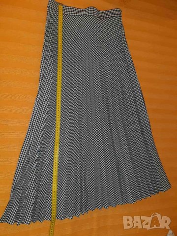 Дълга пласирана пола р-р 40 по DE, снимка 3 - Поли - 38679661