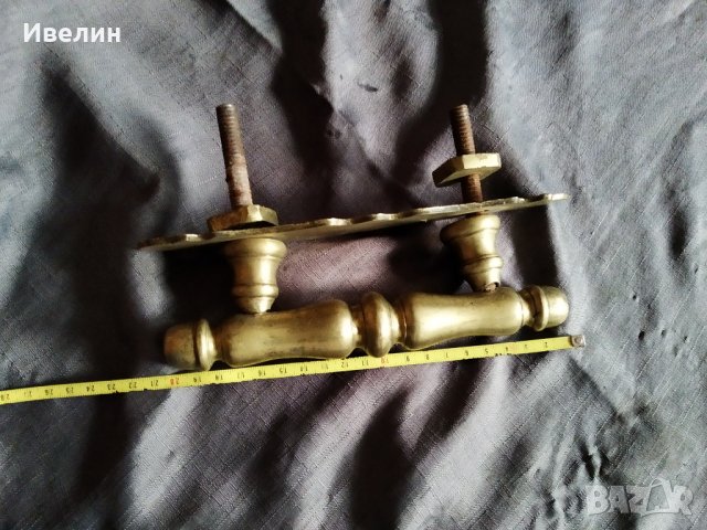 стара масивна дръжка за врата, снимка 3 - Антикварни и старинни предмети - 30647668