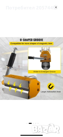 Магнитни лапи с шегел