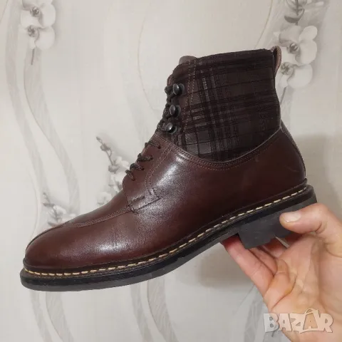 луксозни Heschung Ginkgo боти до глезена  номер 41 ,5-42, снимка 13 - Мъжки боти - 48951297