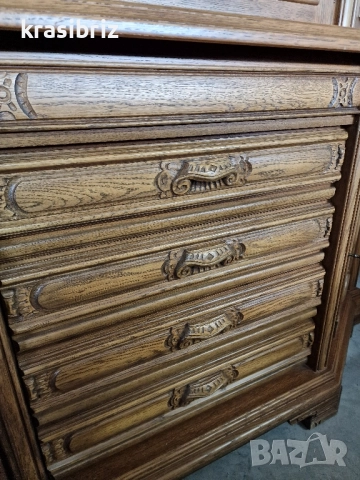 Масивна Витрина -внос от Германия! , снимка 6 - Секции и витрини - 52155519