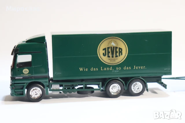 HERPA  H0 1/87 MERCEDES ACTROS ВЛЕКАЧ КАМИОН МОДЕЛ КОЛИЧКА, снимка 2 - Колекции - 50964480