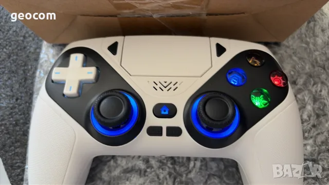 Wireless Controller for PS5 Dual Vibration (Бял,Чисто нов), снимка 3 - Аксесоари - 55977676