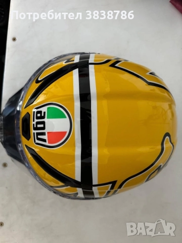 Agv corsa R Rossi edition, снимка 5 - Аксесоари и консумативи - 52198476