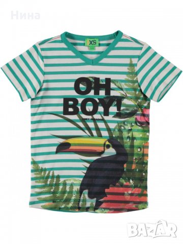Тениска Funky XS oh boy, снимка 3 - Детски тениски и потници - 31493293