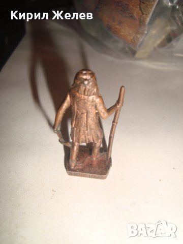 ДЖЕРОНИМО ИНДИАНСКИ ВОЖД Рядък БРОНЗОВ КИНДЕР ВОЙНИК ФИГУРКА 8632, снимка 6 - Колекции - 31358797