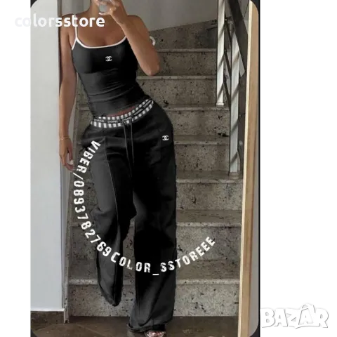 Дамски комплект  Ch черен код VL48T