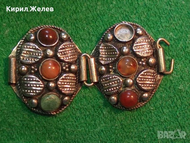 КАРНЕОЛ НЕФРИТ ХАЛЦЕДОН САЧАН СТАРИННО УКРАШЕНИЕ ПОДХОДЯЩО и за медальон за СНИМЧИЦИ 4969, снимка 11 - Други - 30544197