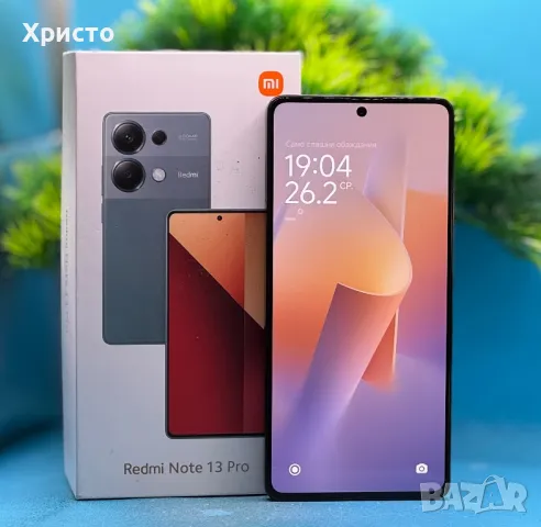 ГАРАНЦИОНЕН!!! Xiaomi Redmi Note 13 Pro 4G, 8GB, 256GB, Midnight Black, снимка 2 - Xiaomi - 49308472