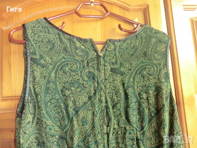 тъмна рокля с подплата, снимка 4 - Рокли - 37205105