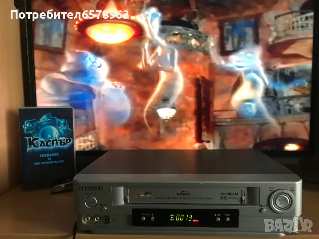 Видеокасета '' Каспар '' 1995 година VHS, снимка 5 - Други жанрове - 49789353