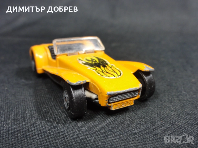 СТАРА РЕТРО МЕТАЛНА КОЛИЧКА MATCHBOX ENGLAND LOTUS SUPER SEVEN, снимка 5 - Колекции - 52476914