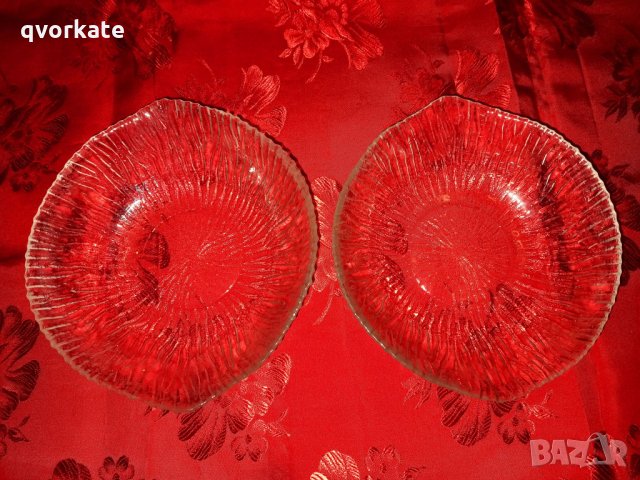 Две купички от стъкло във формата на лимон, снимка 1