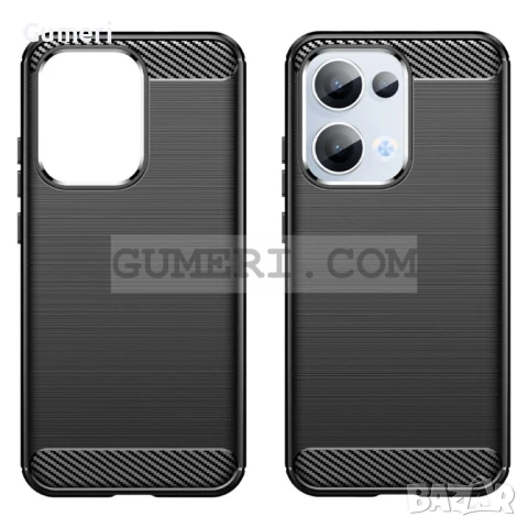 Oppo Reno13  Противоударен Силиконов Гръб - Карбон, снимка 4 - Калъфи, кейсове - 50503987