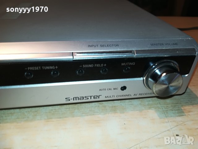 sony str-ks1000 s-master multi channel receiver, снимка 7 - Ресийвъри, усилватели, смесителни пултове - 29122830