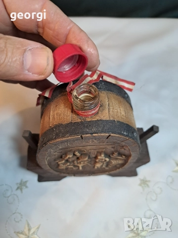 немска декоративна бутилка бъклица 28/6, снимка 4 - Декорация за дома - 52026032