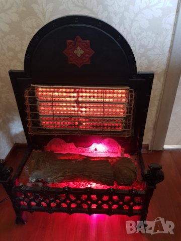 Стара английска камина на ток Belling & Co. Ltd-50те години, снимка 3 - Антикварни и старинни предмети - 38456566