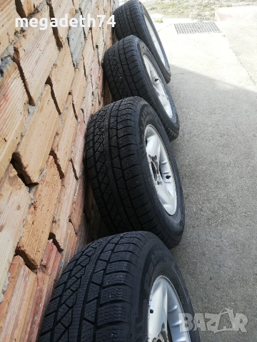 Зимни гуми на лети джанти за Opel Frontera , снимка 4 - Гуми и джанти - 53875934