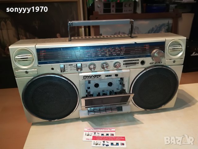 SHARP 5757 APSS 1409221346, снимка 3 - Радиокасетофони, транзистори - 38000341