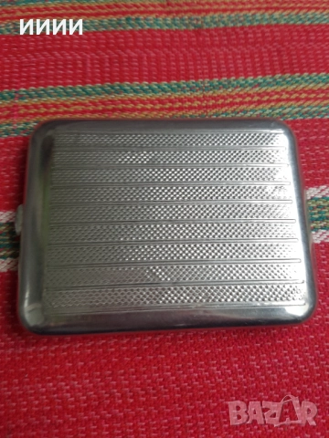 Стоманена табакера, снимка 3 - Антикварни и старинни предмети - 52677877