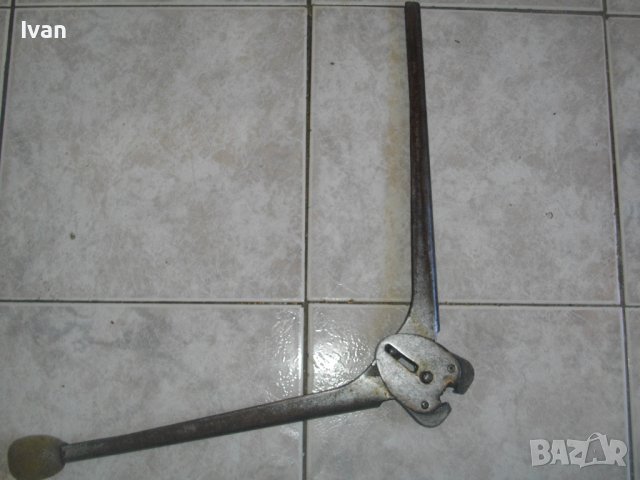 Нови Немски Чембер Клещи За Метални Ленти/Ползвани Български Соц Чембер Клещи За Метални Ленти, снимка 18 - Клещи - 40191239