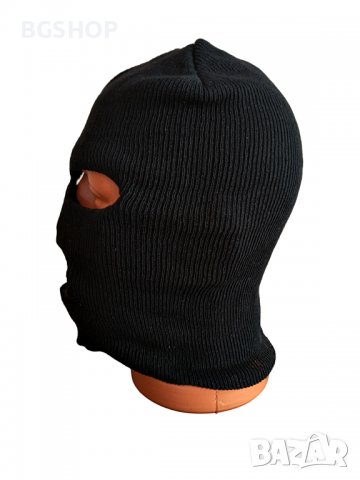 Балаклава зимна шапка очи - уста - Черна, снимка 2 - Спортна екипировка - 39752661