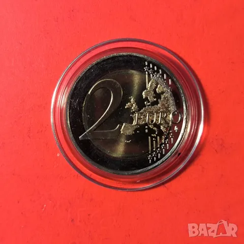 Финландия 2 евро 2010 право да емитира банкноти и монети, снимка 2 - Нумизматика и бонистика - 49572859