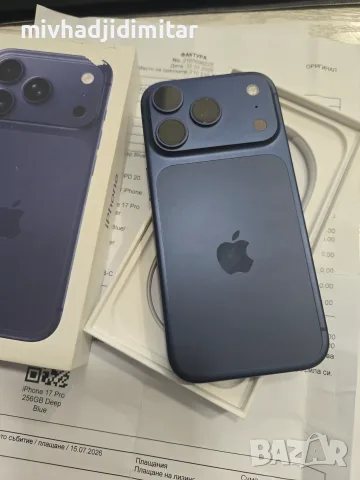 **НОВ** iPhone 17 Pro - 256GB/ 100% BH, снимка 2 - Apple iPhone - 55989600