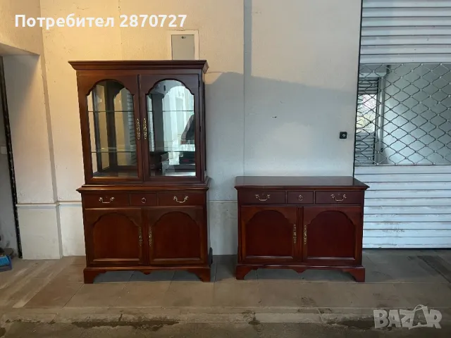 Салонен бюфет (витрина ) DREXEL HERITAGE, снимка 5 - Секции и витрини - 48175194