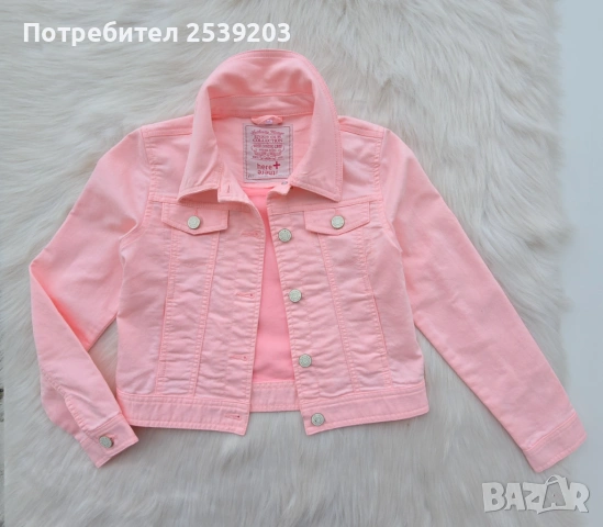 Детско дънково яке 9-10 години 