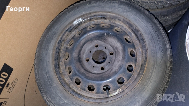 4 Зимни гуми с Тасове и Джанти 175/65R14 Пежо - Ситроен, снимка 7 - Гуми и джанти - 52650625