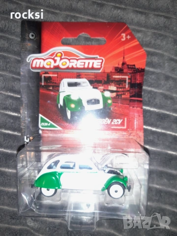 Метална количка Ситроен 2cv мащаб 1:60