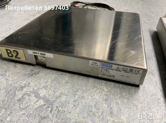 Wika GCS-1 A везна газови бутилки, снимка 2 - Други машини и части - 54279192