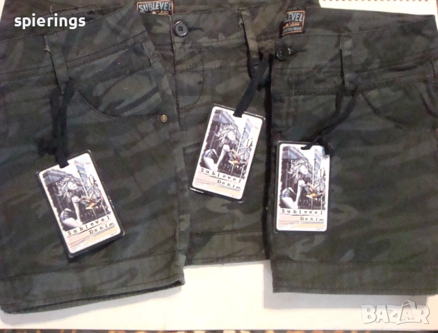 Три бр. къси поли размер S