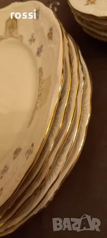 Vintage. Немски сервиз за хранене. Mitterteich Bavaria. Чинии., снимка 8 - Антикварни и старинни предмети - 48683080