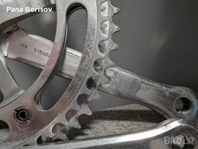 Ретро Шосейни Курбели Campagnolo Record 151BCCD, Pre 73, снимка 9 - Части за велосипеди - 56529297