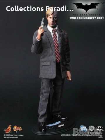 Hot Toys Batman Harvey Dent Two Face фигура статуя , снимка 2 - Колекции - 54168156
