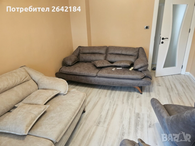 Предлагам на вашето внимание Чисто нова холова гарнитура , снимка 3 - Дивани и мека мебел - 52195282