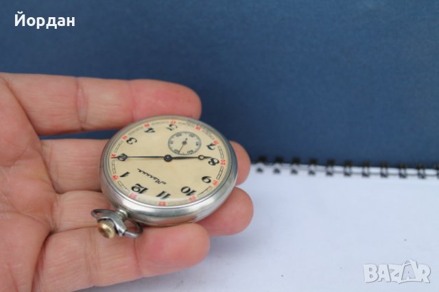 СССР джобен часовник ''Молния'', снимка 5 - Антикварни и старинни предмети - 39096793