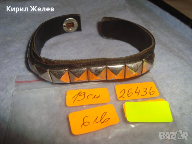 СТАРА РОКЕРСКА ХЕВИ МЕТЪЛ СТИЛ ГРИВНА 26436, снимка 2 - Гривни - 37851515